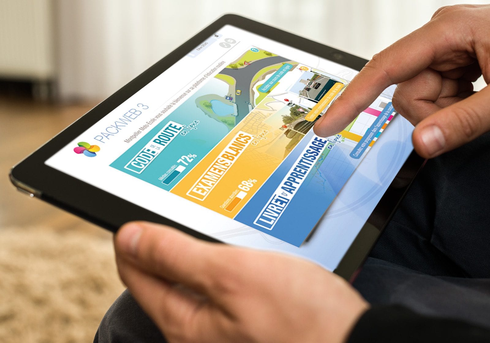 Code en ligne  Youpiii L'auto école à portée de click