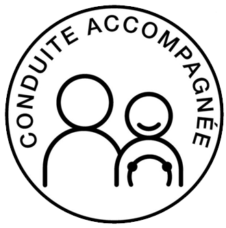 logo rond conduite accompagnée