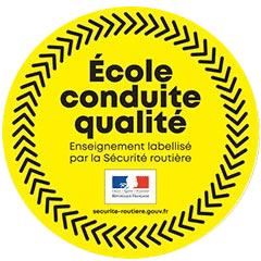 Logo label qualité école conduite qualité